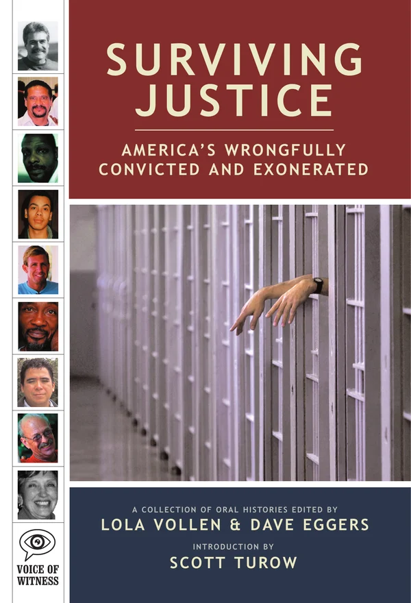 Cover of the 2005 McSweeney’s edition of Surviving Justice