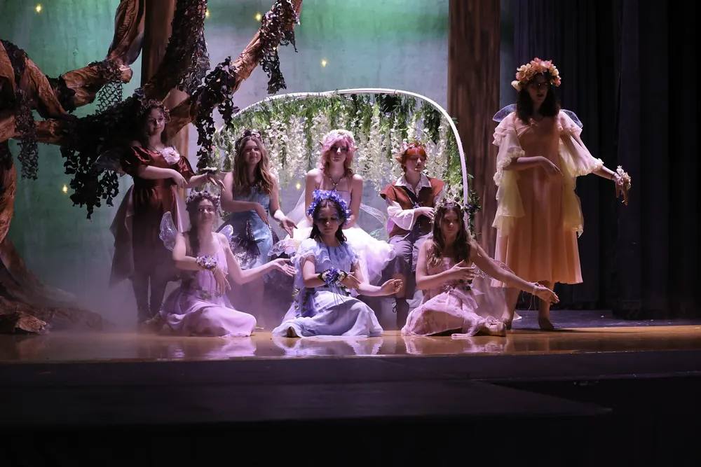 A Midsummer Night’s Dream, Alden High School, 2023. Photo 3 by Rick Penny.