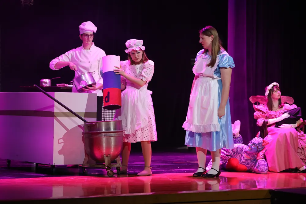 Alice in Wonderland, Alden High School, 2024. Photo 6 by Rick Penny.