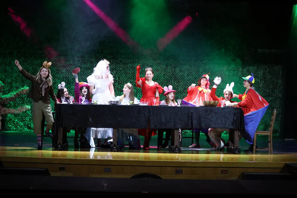 Alice in Wonderland, Alden High School, 2024. Photo 15 by Rick Penny.