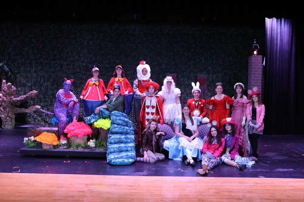 Alice in Wonderland, Alden High School, 2024. Photo 17 by Rick Penny.