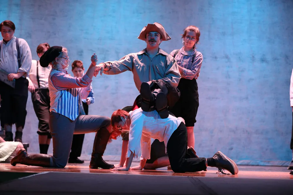 Peter and the Starcatcher, Alden High School, 2021. Photo 3 by Rick Penny.
