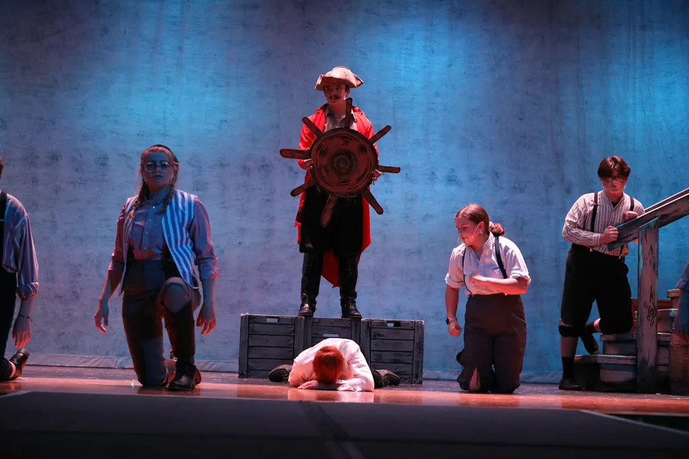 Peter and the Starcatcher, Alden High School, 2021. Photo 5 by Rick Penny.