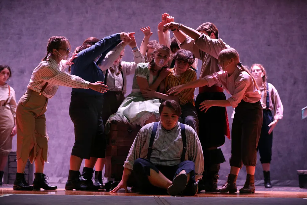 Peter and the Starcatcher, Alden High School, 2021. Photo 14 by Rick Penny.