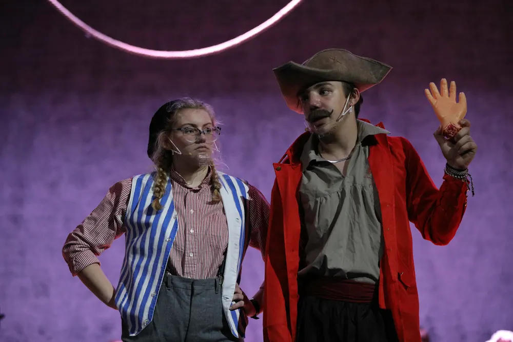 Peter and the Starcatcher, Alden High School, 2021. Photo 15 by Rick Penny.