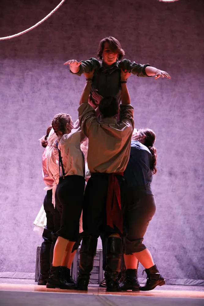 Peter and the Starcatcher, Alden High School, 2021. Photo 16 by Rick Penny.